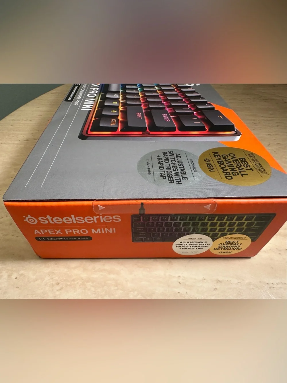 SteelSeries Apex Pro Mini Gen 3 Keyboard OmniPoint 3.0 Magnetic Switches SEALED